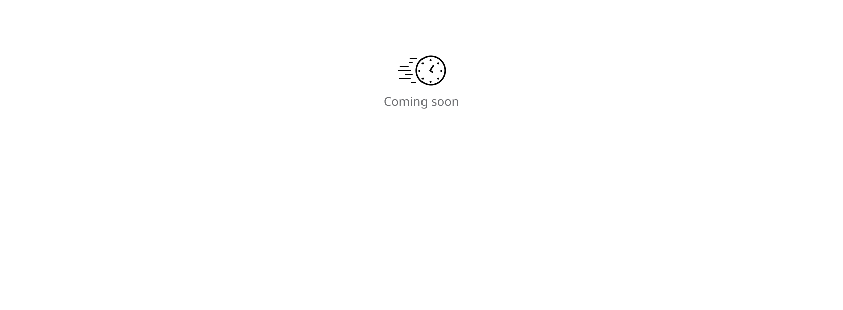 Coming soon